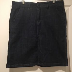 Denim skirt